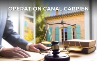 Operation canal carpien