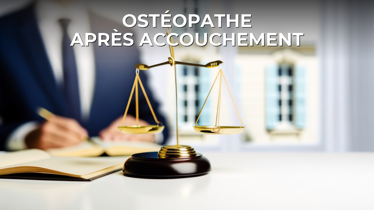 Ostéopathe après accouchement