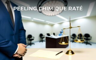 Peeling chimique raté
