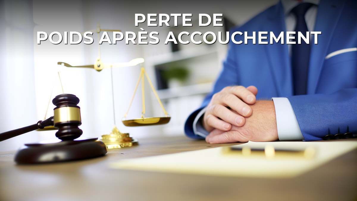 Perte de poids après accouchement