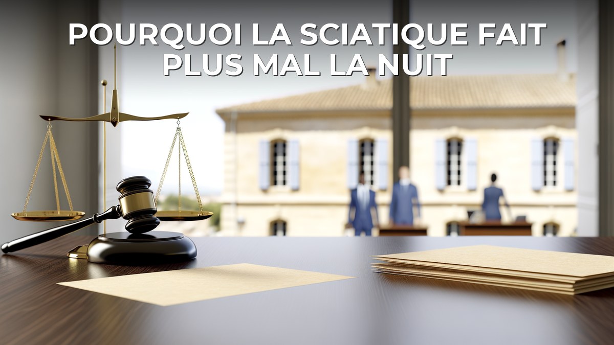 Pourquoi la sciatique fait plus mal la nuit