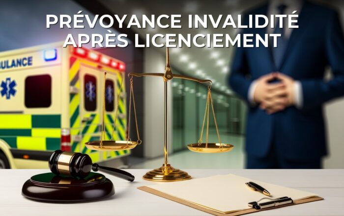 Prévoyance invalidité après licenciement