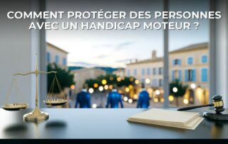 Comment protéger des personnes avec un handicap moteur ?