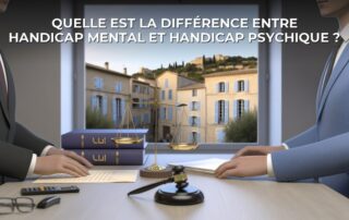 Quelle est la différence entre handicap mental et handicap psychique ?
