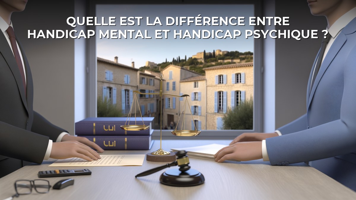 Quelle est la différence entre handicap mental et handicap psychique ?