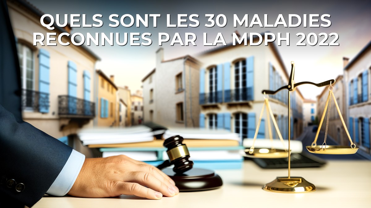quels sont les 30 maladies reconnues par la mdph 2022