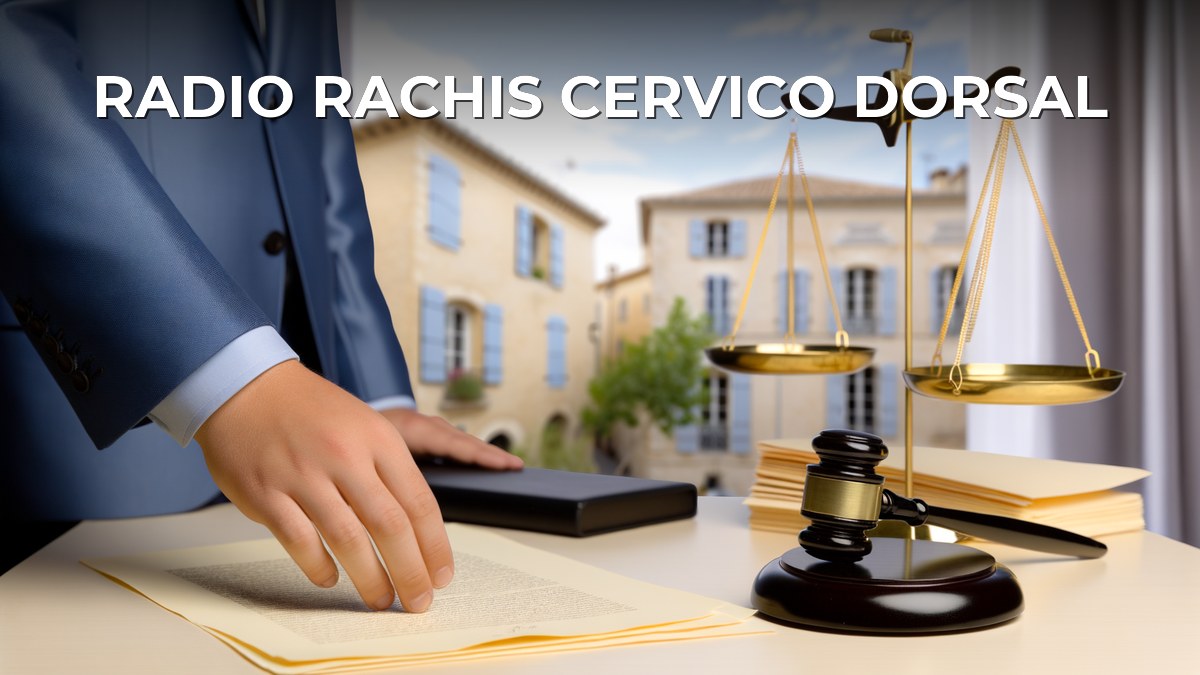 Radio rachis cervico dorsal