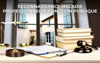 Reconnaissance maladie professionnelle fonction publique