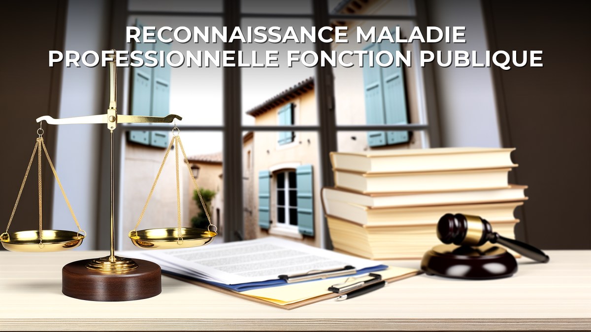 Reconnaissance maladie professionnelle fonction publique