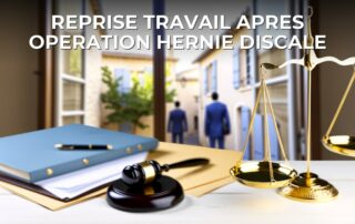 Reprise travail apres operation hernie discale