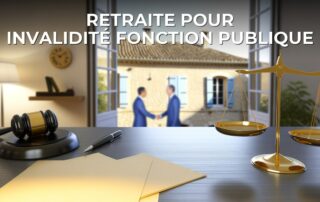 Retraite pour invalidité fonction publique