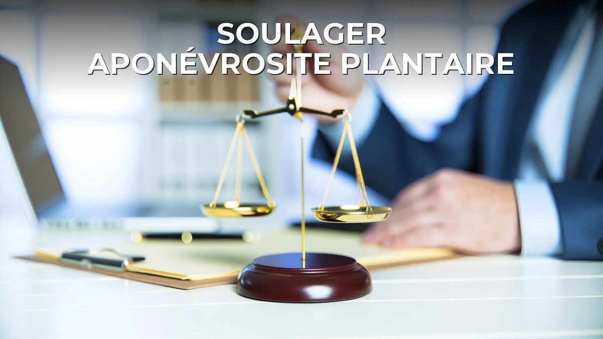 Soulager aponévrosite plantaire