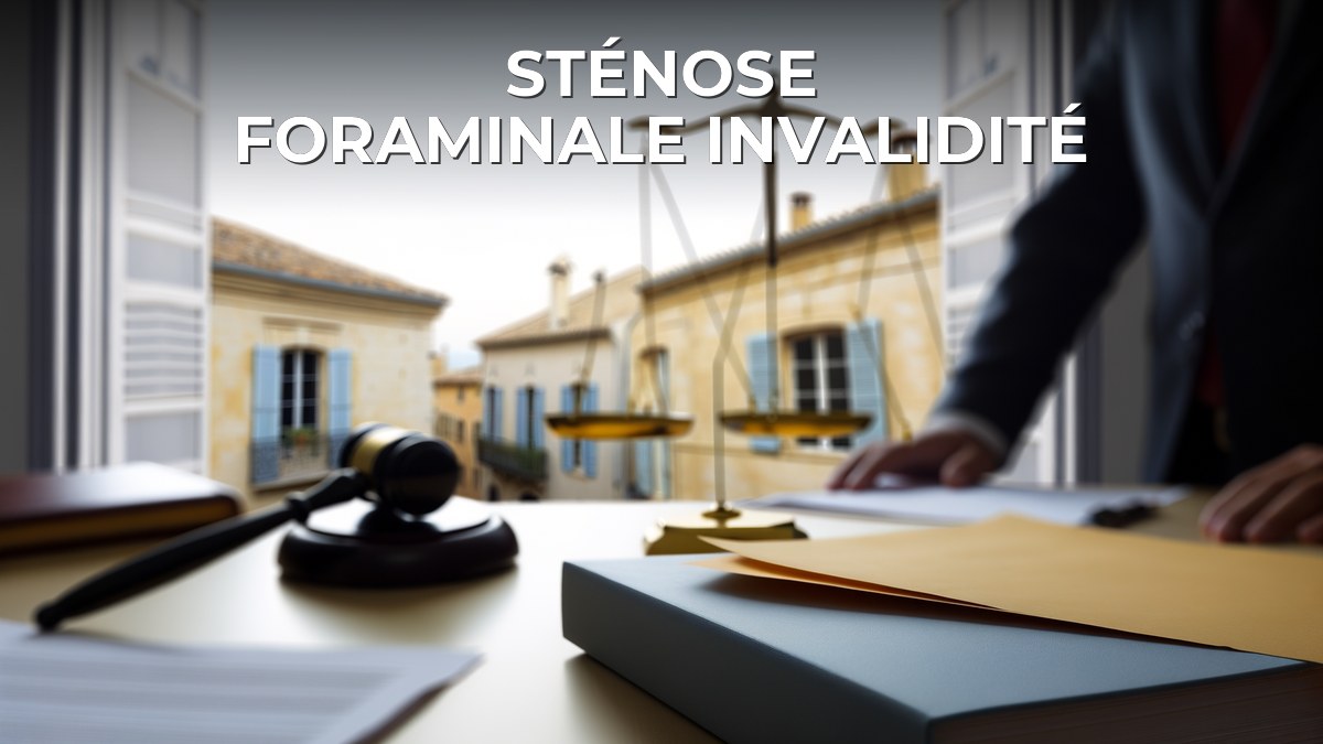 Sténose foraminale invalidité