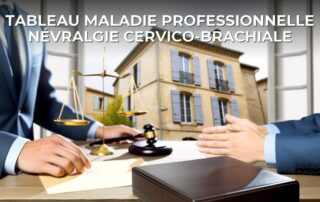 Tableau maladie professionnelle névralgie cervico-brachiale