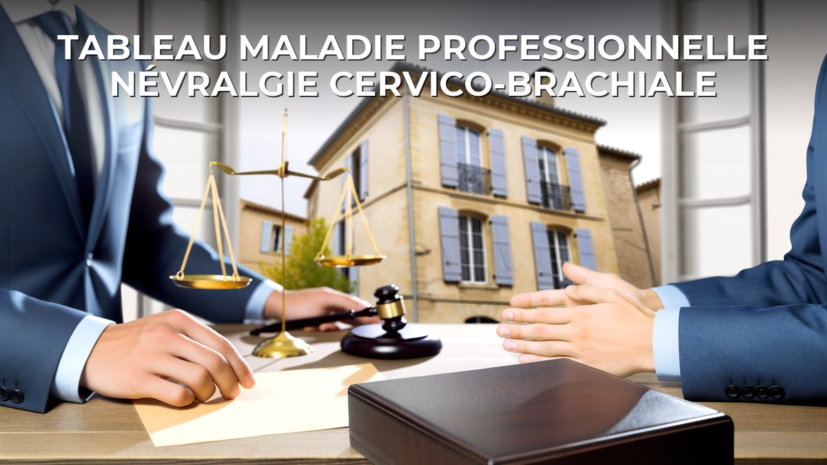 Tableau maladie professionnelle névralgie cervico-brachiale