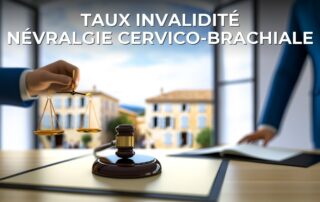 Taux invalidité névralgie cervico-brachiale