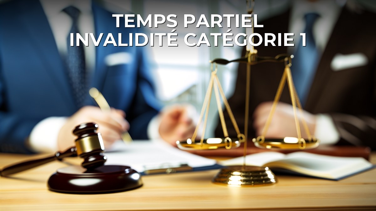 Temps partiel invalidité catégorie 1