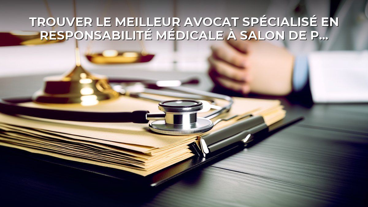 Trouver le meilleur avocat spécialisé en responsabilité médicale à Salon de Provence