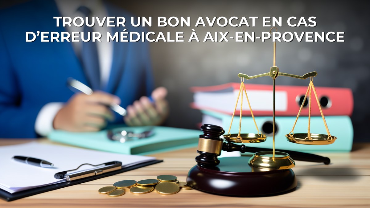 Trouver un bon avocat en cas d’erreur médicale à Aix-en-Provence