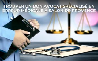 Trouver un bon avocat spécialisé en erreur médicale à Salon de Provence