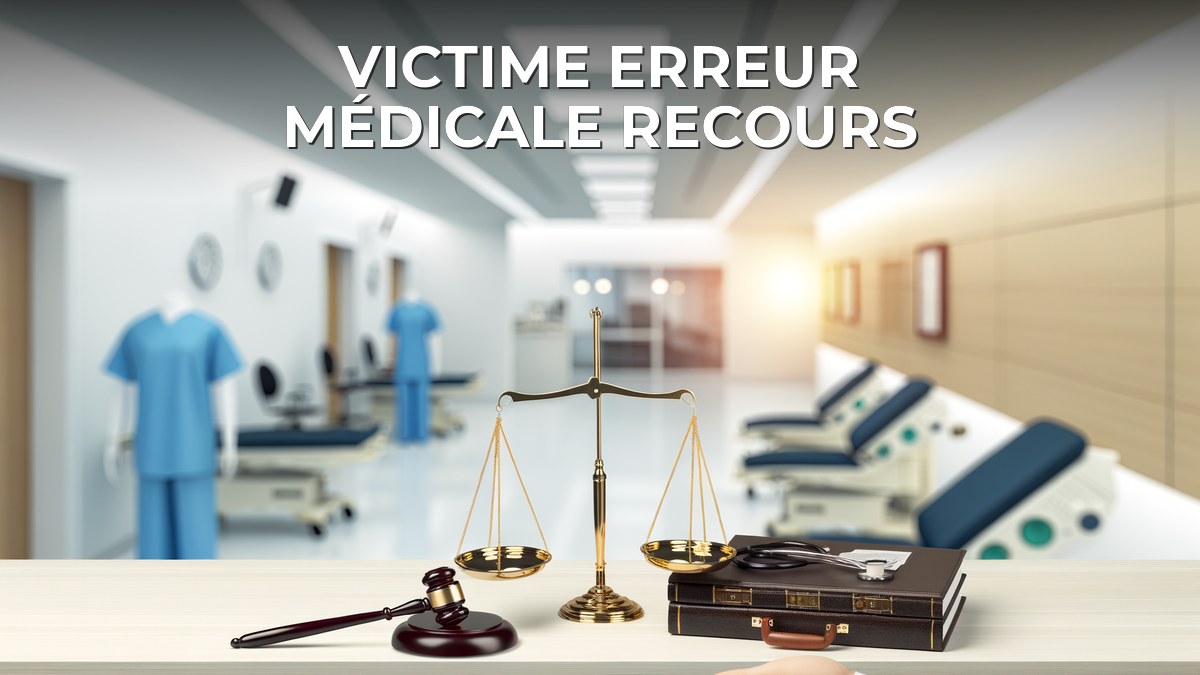 Victime erreur médicale recours