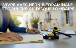 Vivre avec hernie foraminale et douleur au disque lombaire