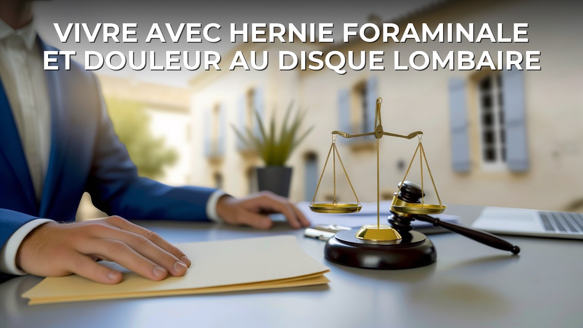 Vivre avec hernie foraminale et douleur au disque lombaire