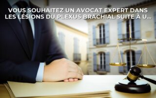 Vous souhaitez un avocat expert dans les lésions du plexus brachial suite à un accouchement ?