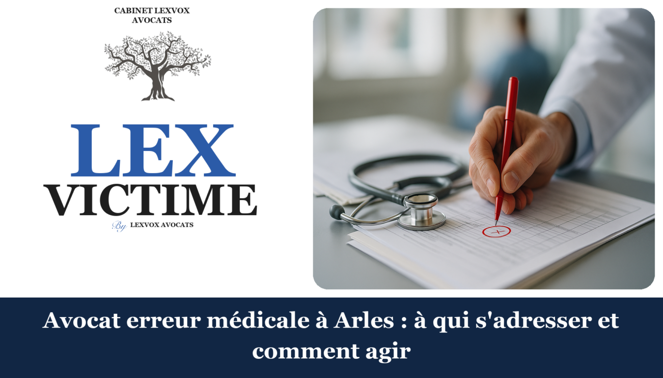 Avocat erreur médicale à Arles : à qui s'adresser et comment agir
