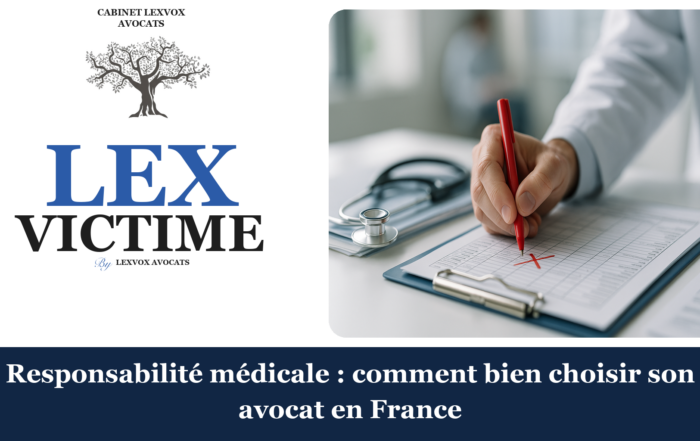 Responsabilité médicale : comment bien choisir son avocat en France