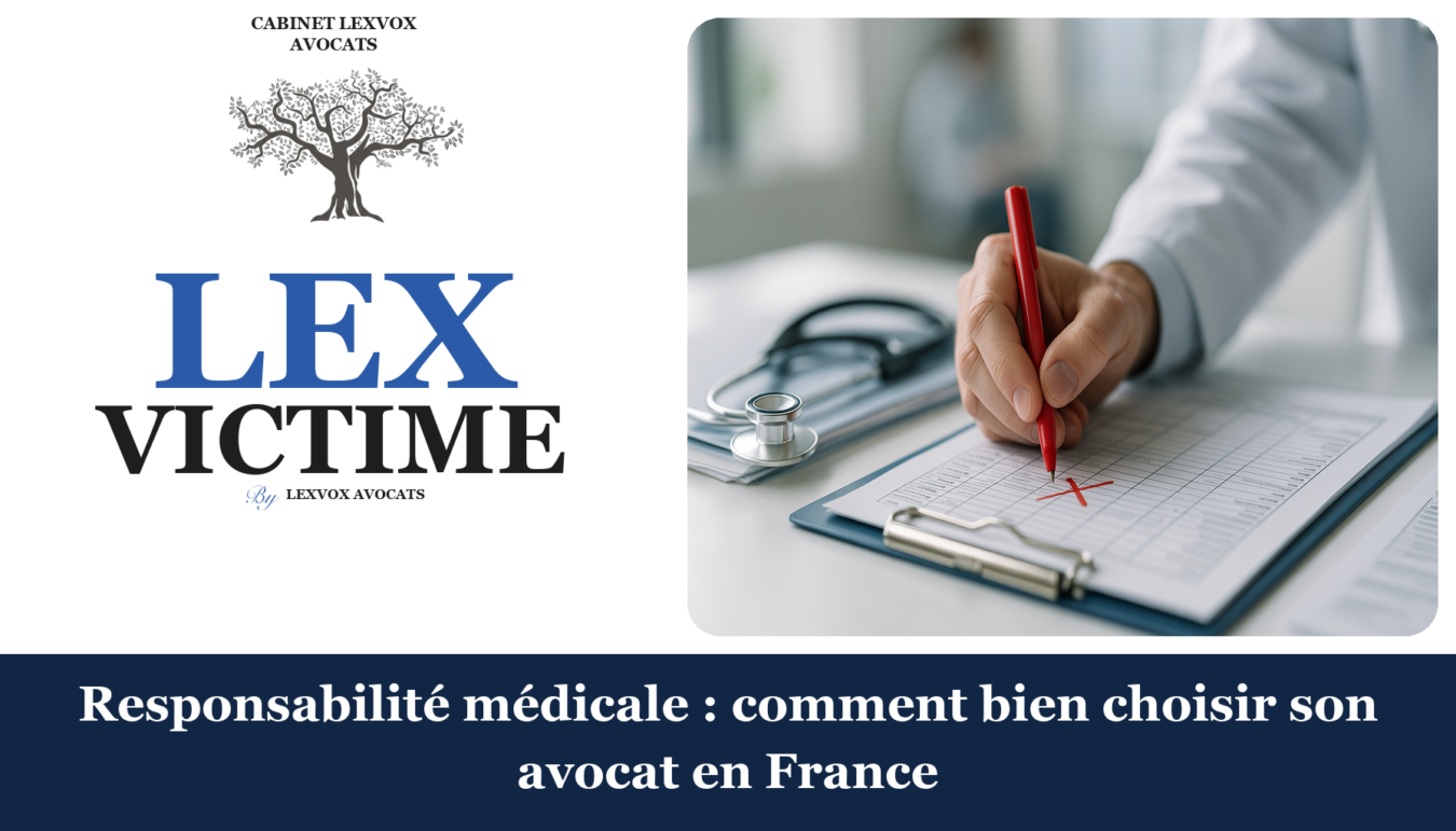 Responsabilité médicale : comment bien choisir son avocat en France