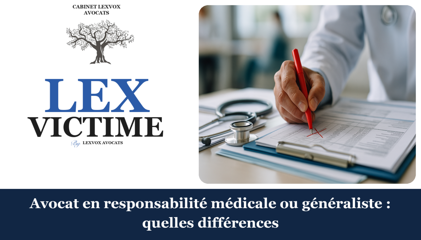 Avocat en responsabilité médicale ou généraliste : quelles différences