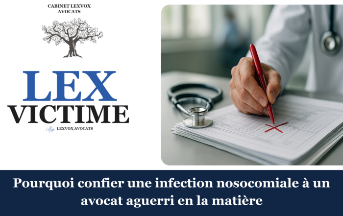 Pourquoi confier une infection nosocomiale à un avocat aguerri en la matière