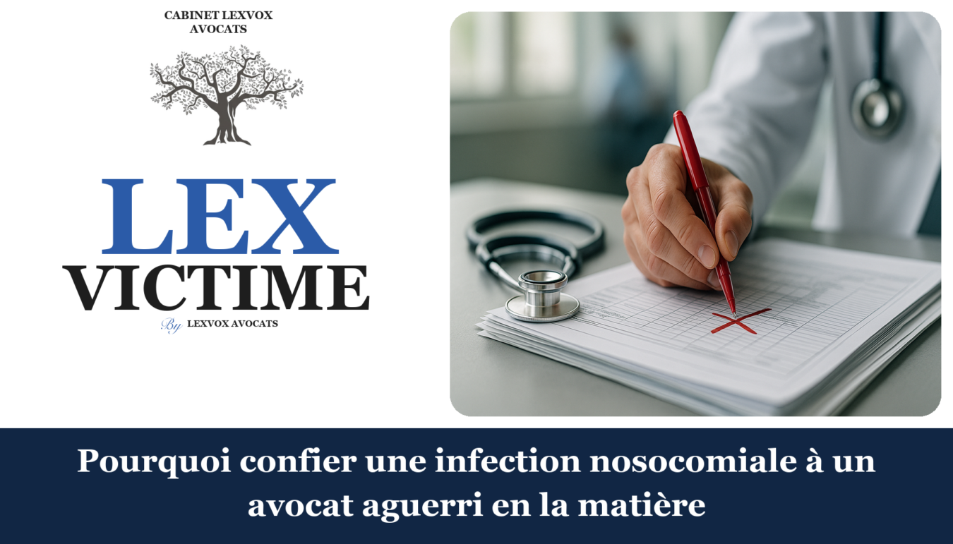 Pourquoi confier une infection nosocomiale à un avocat aguerri en la matière