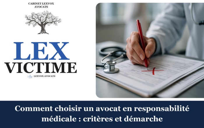 Comment choisir un avocat en responsabilité médicale : critères et démarche