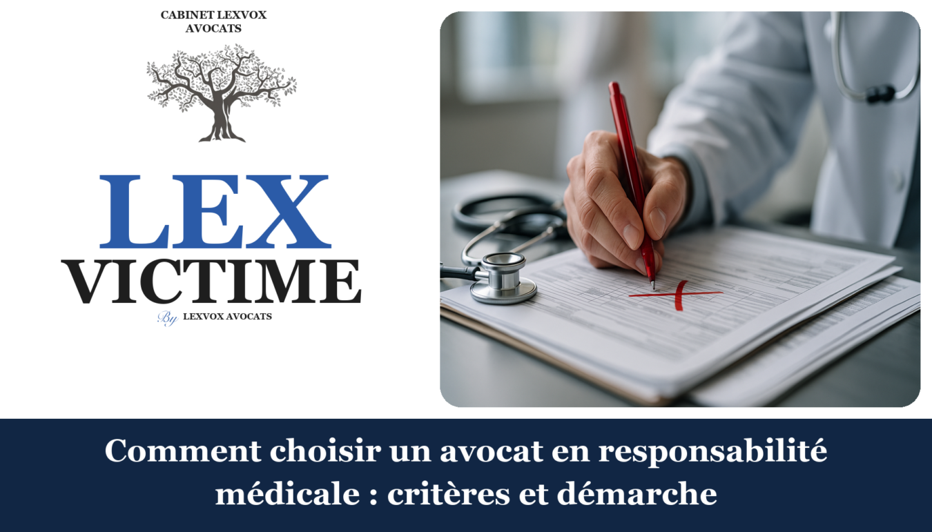 Comment choisir un avocat en responsabilité médicale : critères et démarche