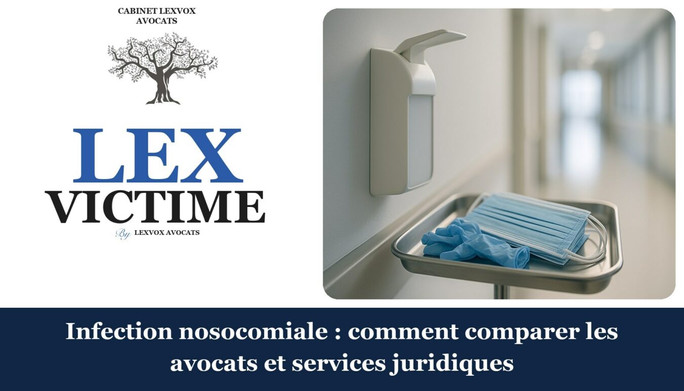 Avocat erreur médicale — comparer avocats infection nosocomiale (LEXVOX)
