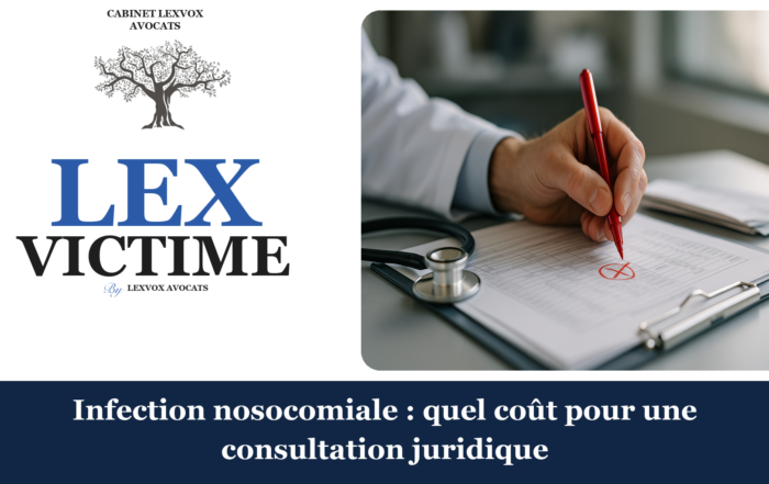 Infection nosocomiale : quel coût pour une consultation juridique