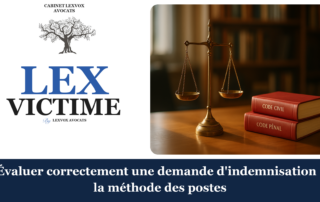 Évaluer correctement une demande d'indemnisation : la méthode des postes