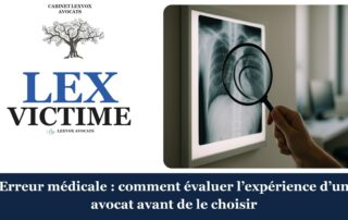 Avocat erreur médicale — evaluer experience avocat erreur medicale (LEXVOX)