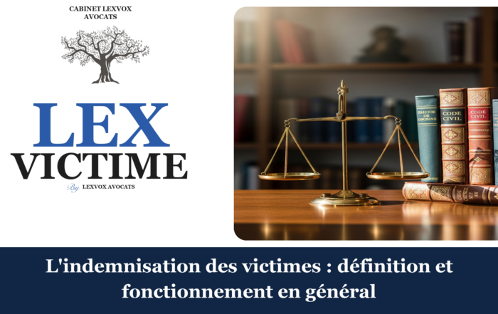 L'indemnisation des victimes : définition et fonctionnement en général