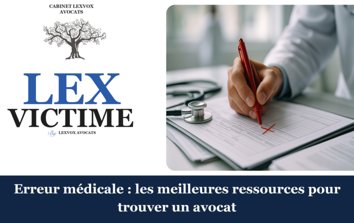 Erreur médicale : les meilleures ressources pour trouver un avocat