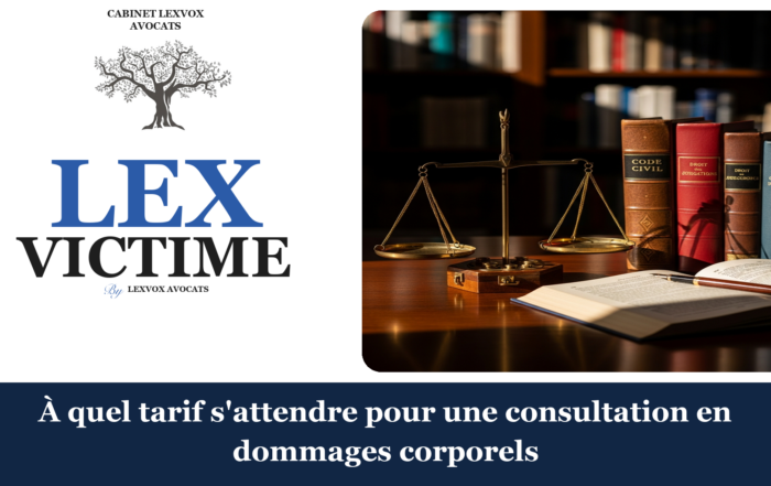 À quel tarif s'attendre pour une consultation en dommages corporels