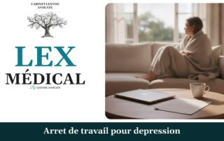 Arret de travail pour depression — cabinet LEXVOX Avocats, Arles