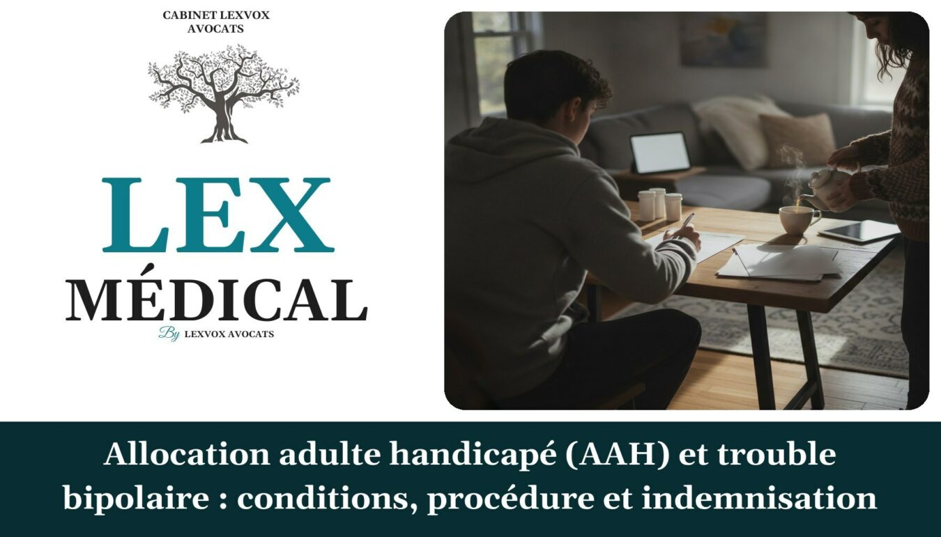 Allocation adulte handicapé (AAH) et trouble bipolaire : conditions, procédure et indemnisation — cabinet LEXVOX Avocats, Nîmes