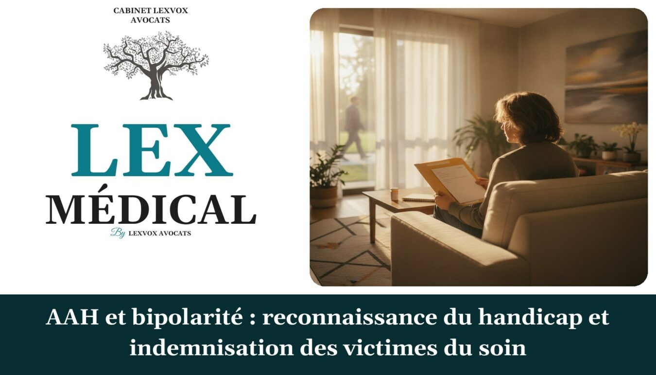 AAH et bipolarité : reconnaissance du handicap et indemnisation des victimes du soin — cabinet LEXVOX Avocats, Arles
