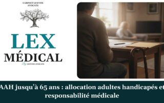 AAH jusqu’à 65 ans : allocation adultes handicapés et responsabilité médicale — cabinet LEXVOX Avocats, Salon-de-Provence