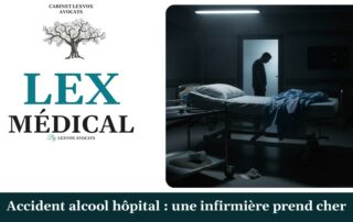Accident alcool hôpital : une infirmière prend cher — cabinet LEXVOX Avocats, Salon-de-Provence