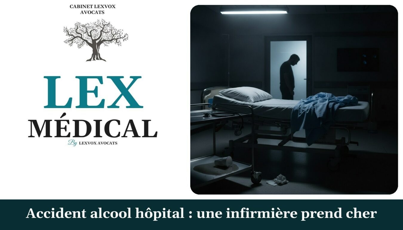 Accident alcool hôpital : une infirmière prend cher — cabinet LEXVOX Avocats, Salon-de-Provence