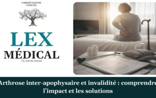 Arthrose inter-apophysaire et invalidité : comprendre l’impact et les solutions — cabinet LEXVOX Avocats, Marignane
